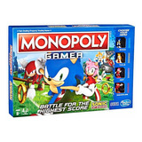 Juego Mesa Monopoly Gamer Sonic The Hedgehog E8396 Hasbro