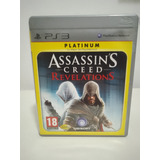 Assassins Creed Revelations Ps3 Platinum Ubisoft 