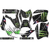 Stickers, Calca, Vinil, Para Moto Dm200 Moto Verde Mod-164