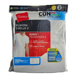 Hanes Playera Caballero C/v 4 Pack (12 Piezas)