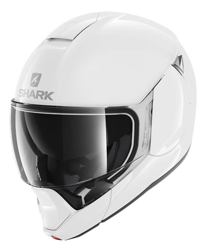 Casco Abierto Shark Evojet Blank Blanco Rider One Tires