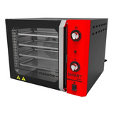 Forno Turbo Convector Elétrico Vermelho Fcsb4e Venâncio 220v