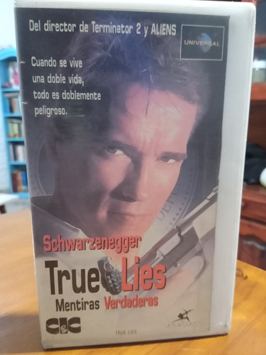 Mentiras Verdaderas-true Lies-j. Cameron-original-vhs-1994
