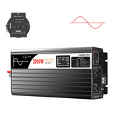 Xijia Inversor De Onda Sinusoidal Pura De 2000 W Cc 48 V (po