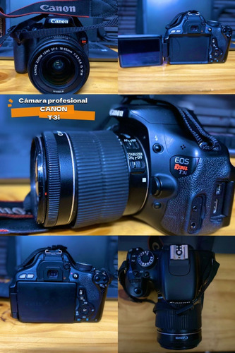 Camara Profesional Canon T3i Rebel