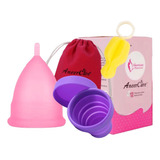 Copa Menstrual Fda Certificada Silicón Médico Vaso +bolsita