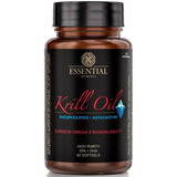 Krill Oil Ômega 3 + Astaxantina 60 Caps - Essential Nutriton