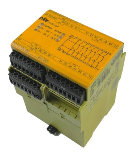 777609 Pilz Safety Relay Pnoz X9p 24vdc 7n/o 2n/c 2so 