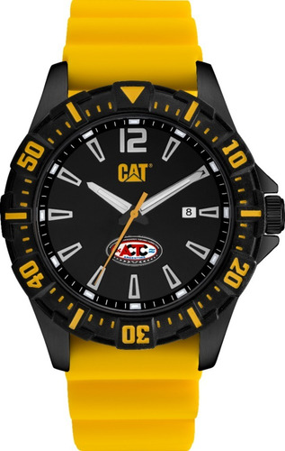 Reloj Cat Caterpillar Actc Px.161.27.137a Edicion Limitada Color De La Malla Amarillo Color Del Bisel Negro Color Del Fondo Negro