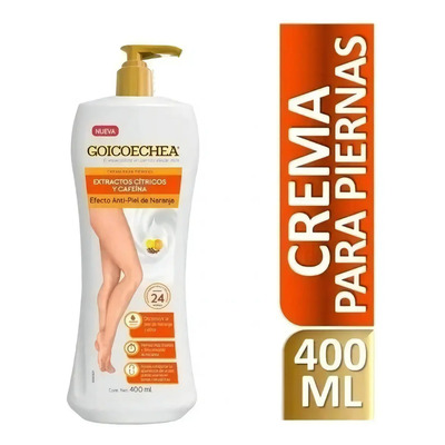 Goicoechea Crema Anticelulitis para Piernas con Extracto de Naranja, 400ml | MercadoLibre
