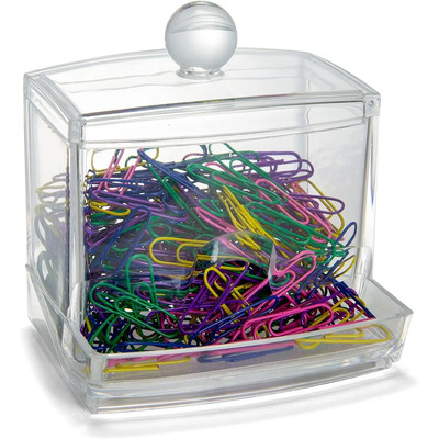 Portaclips Auto Dispensador Officemate Con 250 Clips De C...