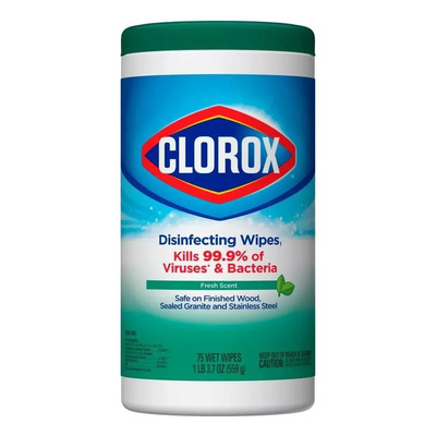 Toallitas Desinfectantes Clorox 85 Toallas Elimina 99 | Meses sin interés