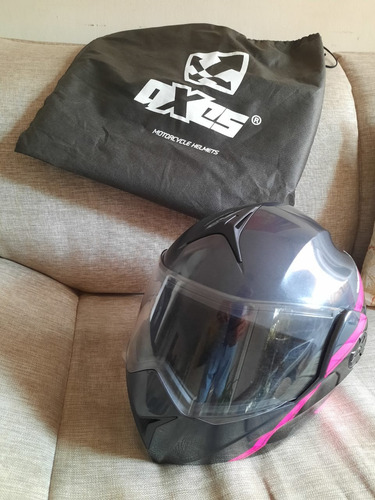 Casco Abatible Para Moto Mujer Axes Helmets