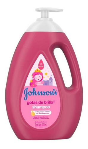Shampoo Para Niñas Johnson's Gotas De Brillo 1 Litro