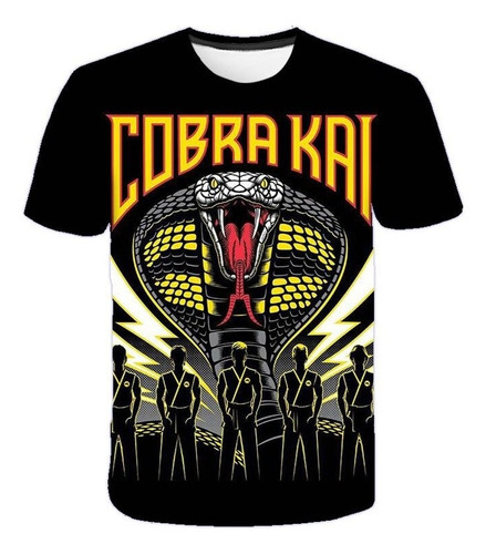 Cobra Cobra Kai Playera Niños Niños Ropa Bosque Venenoso Sn