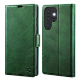 Funda Verde Bloqueo Rfid Para Samsung Galaxy S22 Ultra