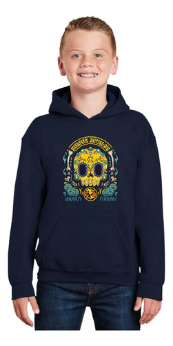 Sudadera Deportiva Niño Niña Hoodie América Día De Muertos