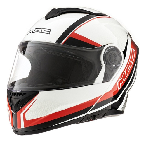 Casco Moto Rebatible Mac Rock Stroke Modelo 2021 Doble Visor