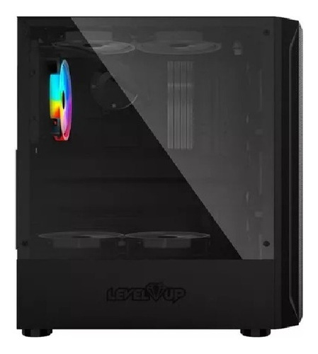 Gabinete Gamer Level Up Cassiopeia Atx Con 1 Cooler