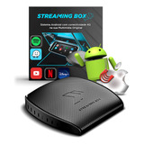 Streaming Box+ Faaftech  Automotivo Carplay 64gb 4gb Ram