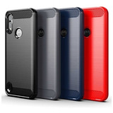 Funda Carbono Para Motorola Moto E20 E40 + Film Hidrogel