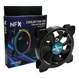 Fan Para Gabinete Nfx 120mm 5 Colors - Nfx12ring-c