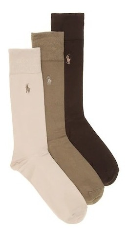 Calcetines Medias Diseño Polo Ralph Lauren Original 3 Pack