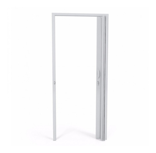 Porta Sanfonada Pvc Polifort 210cmx90cm Cinza Jh