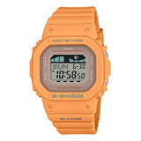 Relógio Casio G-shock Laranja Digital Feminino Glx-s5600-4dr