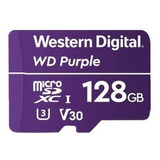 Memoria Microsd De 128 Gb Purp Especial Para Videovigilancia