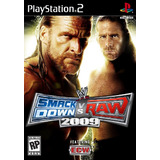 Wwe Smackdown Vs Raw 2009 Ps2 Fisico Juego Español Play 2