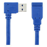 Cabo De Extensão Usb3.0 Cotovelo Direito Cabo De Dados Usb D