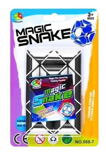 Cubo Magico Serpiente Juego De Ingenio Puzzle 3d Magic Snake