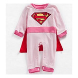 Disfraz Superwoman Traje Superhéroes Niña Bebe