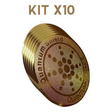 Kit X10 Adesivos Bloqueador Radiação Eletromagnética Atacado