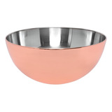 Bowl De Inox Bronze Alta Qualidade Durável Mimo Style