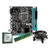 Kit Intel I5 3470 + Placa B75 + 8gb Ddr3 + Cooler Lga