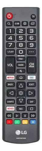 Control Remoto LG Smart Tv Akb75675304 Nuevo Original 