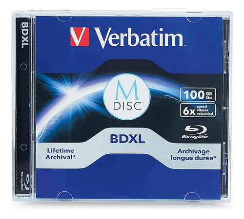 Disco Bluray Blanco Grabable M Disc Bdxl De 100gb 6x Su...