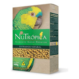 Nutrópica Papagaio Natural 600g Extrusada Super  Premium 