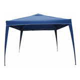 Gazebo Autoarmable Kushiro 3×3 Mts Reforzado + Bolso Color Azul