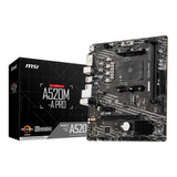 Motherboard Msi A520m-a Pro Amd Am4 Ddr4 Pcreg