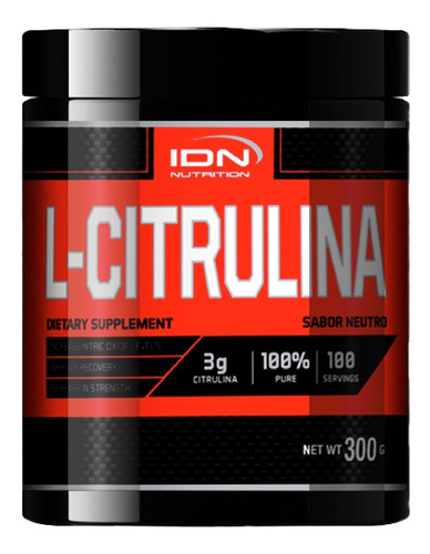 L-citrulina 100% Pure Idn - Desarrollo Muscular Y Fuerza