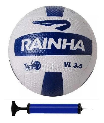 Bola De Vôlei Rainha Vl 3.5 + Bomba De Ar