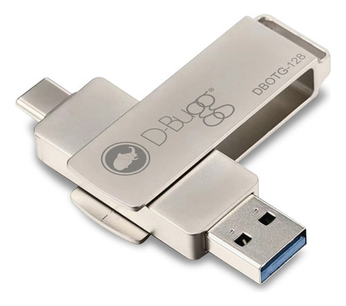 Memoria Usb A Tipo C 32gb Dbugg Color Plateado