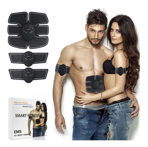 Electrofisico Smart Fitness Abdominal Ems 10 Electrodo/force