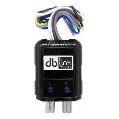 Convertidor Alta Baja Hi Low Db Link Dbhlc2r 2 Canales 90w Negro | Meses sin interés