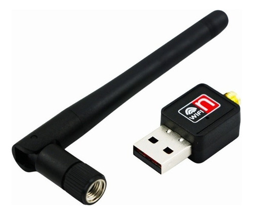 Tarjeta Usb Antena Wifi Inalámbric 150mbps 802.11n/g/b Redes