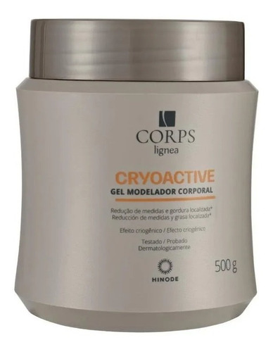 Gel Modelador Corporal Cryoactive Corps Lignea 500g