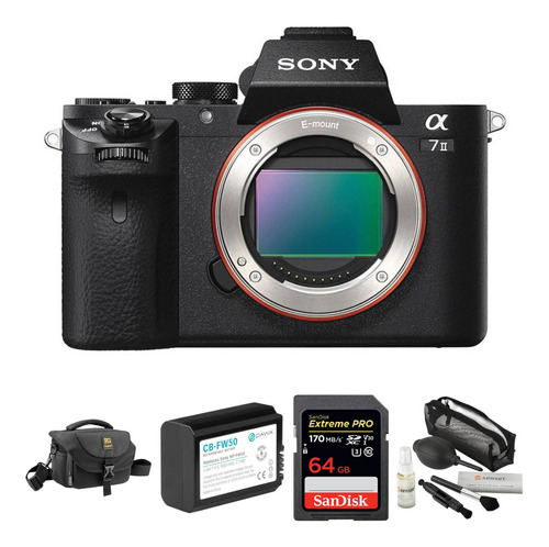 Sony Alpha A7 Ii Mirrorless Digital Camara Con Accessory Kit